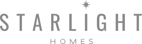 Starlight Homes Logo in Grey for Oakfield Florida