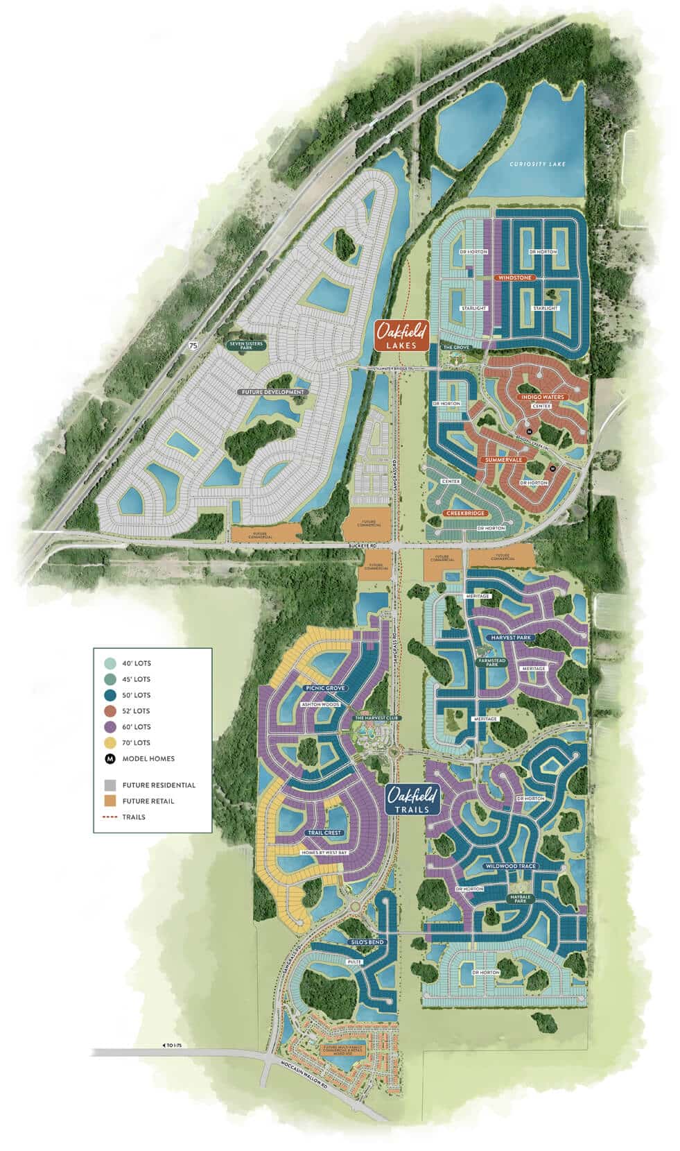 Oakfield Community - Site Map - Oakfield Community