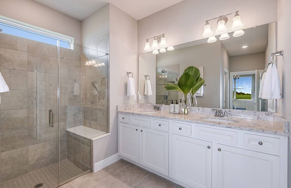 Pulte Model Home Bathroom pre-sale in Oakfield